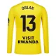 Atlético Madrid Oblak 13 Maalivahdin Pelipaita Miesten 2025-26 Keltainen Pitkähihainen