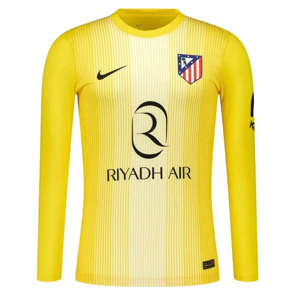 Atlético Madrid Oblak 13 Maalivahdin Pelipaita Miesten 2025-26 Keltainen Pitkähihainen
