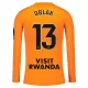 Atlético Madrid Oblak 13 Maalivahdin Pelipaita Miesten 2025-26 Oranssi Pitkähihainen