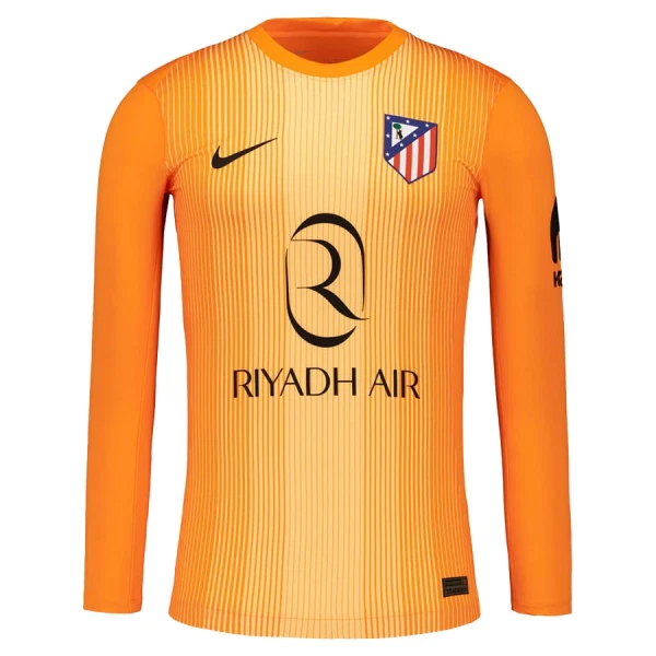 Atlético Madrid Oblak 13 Maalivahdin Pelipaita Miesten 2025-26 Oranssi Pitkähihainen
