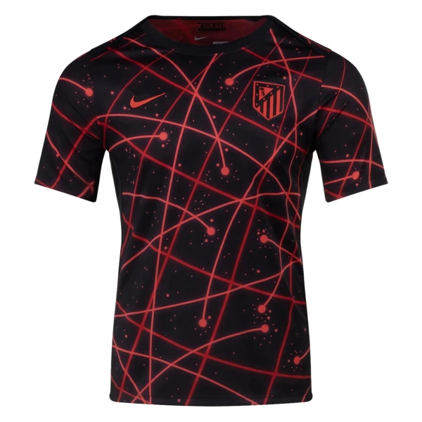 Atlético Madrid Pre-Match Pelipaita Miesten 2025-26 Musta