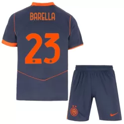 Inter Milan Barella 23 Pelipaita Lasten Kolmas 2025-26 Inter Milan Barella 23 Pelipaita Lasten Kolmas 2025-26