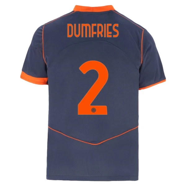 Inter Milan Dumfries 2 Pelipaita Miesten Kolmas 2025-26 Inter Milan Dumfries 2 Pelipaita Miesten Kolmas 2025-26