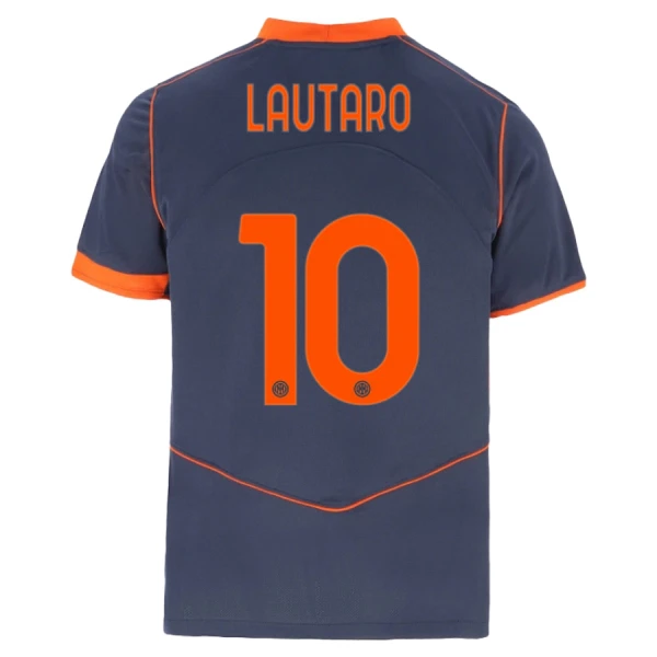 Inter Milan Lautaro Martinez 10 Pelipaita Miesten Kolmas 2025-26 Inter Milan Lautaro Martinez 10 Pelipaita Miesten Kolmas 2025-26