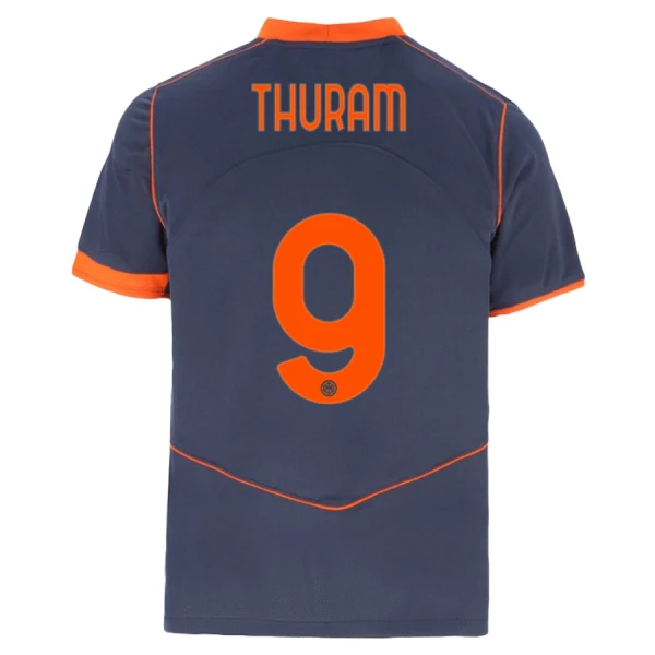 Inter Milan Thuram 9 Pelipaita Miesten Kolmas 2025-26 Inter Milan Thuram 9 Pelipaita Miesten Kolmas 2025-26