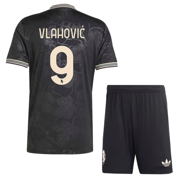 Juventus Vlahovic 9 Pelipaita Lasten Kolmas 2025-26 Juventus Vlahovic 9 Pelipaita Lasten Kolmas 2025-26