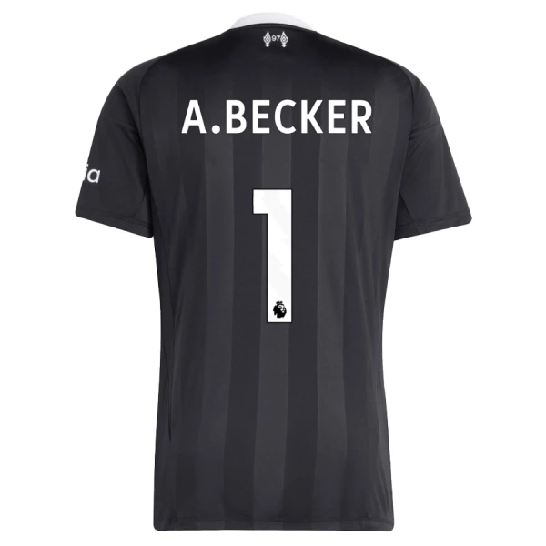 Liverpool A. Becker 1 Maalivahdin Pelipaita Miesten 2025-26 Musta