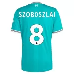 Liverpool Dominik Szoboszlai 8 Pelipaita Miesten Kolmas 2025-26