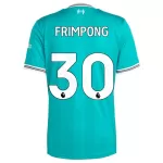 Liverpool Jeremie Frimpong 30 Pelipaita Miesten Kolmas 2025-26
