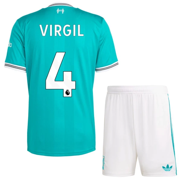 Liverpool Virgil 4 Pelipaita Lasten Kolmas 2025-26