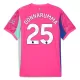 Manchester City Gianluigi Donnarumma 25 Maalivahdin Pelipaita Miesten 2025-26 Pinkki