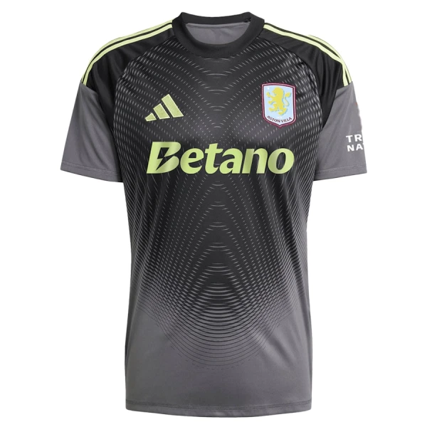 Aston Villa Maalivahdin Pelipaita Miesten 2025-26 Musta