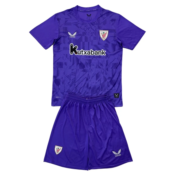 Athletic Bilbao Maalivahdin Pelipaita Lasten 2025-26 Violetti