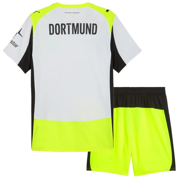 Borussia Dortmund Pelipaita Lasten Vieras 2025-26
