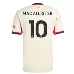 Liverpool Mac Allister 10 Pelipaita Miesten Vieras 2025-26