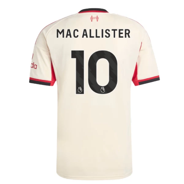 Liverpool Mac Allister 10 Pelipaita Miesten Vieras 2025-26