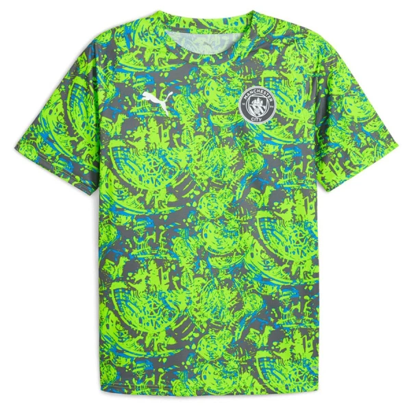 Manchester City Pre-Match Pelipaita Miesten 2025-26 Vihreä