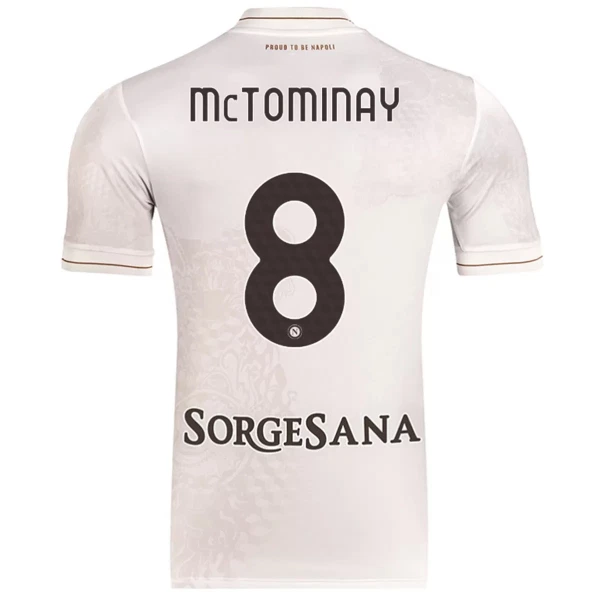Napoli McTominay 8 Pelipaita Miesten Vieras 2025-26