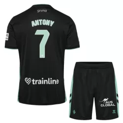 Real Betis Antony 7 Pelipaita Lasten Kolmas 2025-26 Real Betis Antony 7 Pelipaita Lasten Kolmas 2025-26