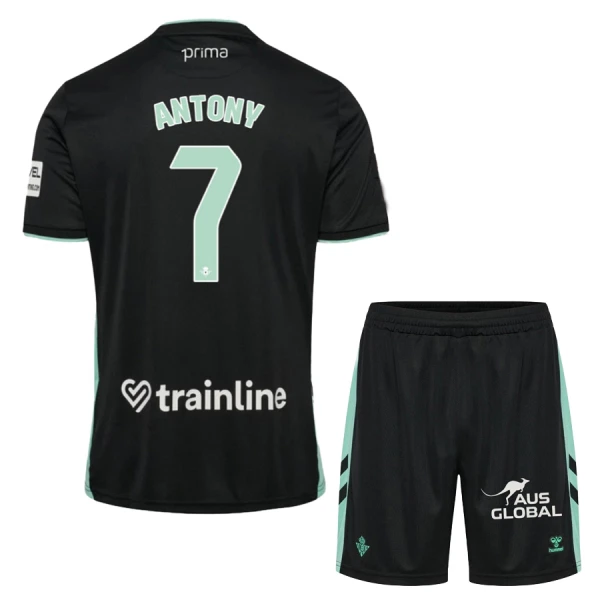 Real Betis Antony 7 Pelipaita Lasten Kolmas 2025-26
