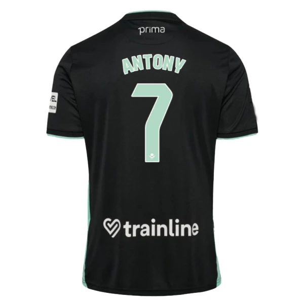 Real Betis Antony 7 Pelipaita Miesten Kolmas 2025-26