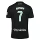 Real Betis Antony 7 Pelipaita Miesten Kolmas 2025-26