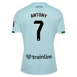 Real Betis Antony 7 Pelipaita Miesten Vieras 2025-26 Real Betis Antony 7 Pelipaita Miesten Vieras 2025-26