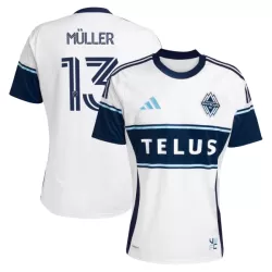 Vancouver Whitecaps FC Muller 13 Pelipaita Miesten Koti 2025-26 Vancouver Whitecaps FC Muller 13 Pelipaita Miesten Koti 2025-26