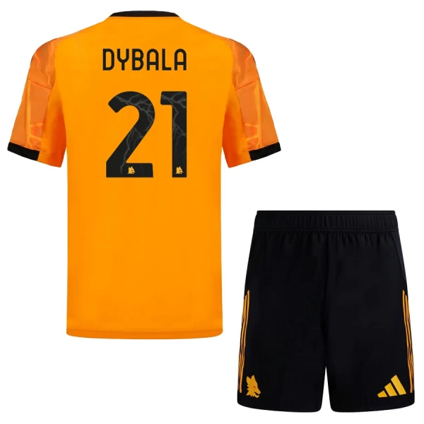 AS Roma Dybala 21 Pelipaita Lasten Vieras 2025-26 AS Roma Dybala 21 Pelipaita Lasten Vieras 2025-26