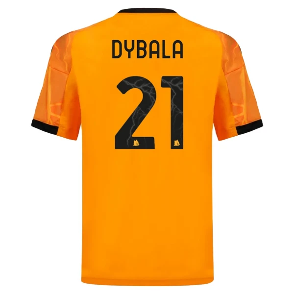 AS Roma Dybala 21 Pelipaita Lasten Vieras 2025-26
