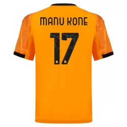 AS Roma Manu Kone 17 Pelipaita Miesten Vieras 2025-26 AS Roma Manu Kone 17 Pelipaita Miesten Vieras 2025-26