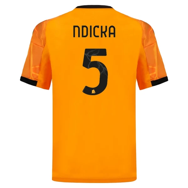 AS Roma Ndicka 5 Pelipaita Lasten Vieras 2025-26