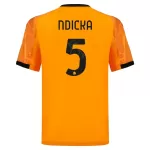 AS Roma Ndicka 5 Pelipaita Miesten Vieras 2025-26