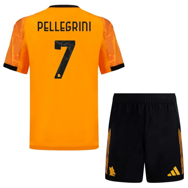 AS Roma Pellegrini 7 Pelipaita Lasten Vieras 2025-26