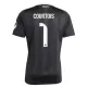 Real Madrid Courtois 1 Maalivahdin Pelipaita Lasten 2025-26 Musta