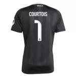 Real Madrid Courtois 1 Maalivahdin Pelipaita Miesten 2025-26 Musta