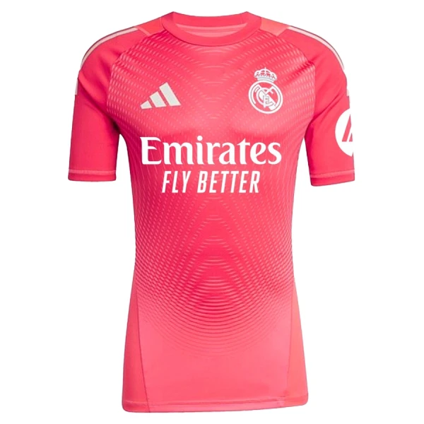 Real Madrid Maalivahdin Pelipaita Miesten 2025-26 Punainen