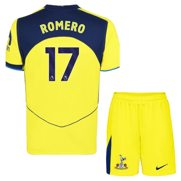 Tottenham Hotspur Romero 17 Pelipaita Lasten Kolmas 2025-26