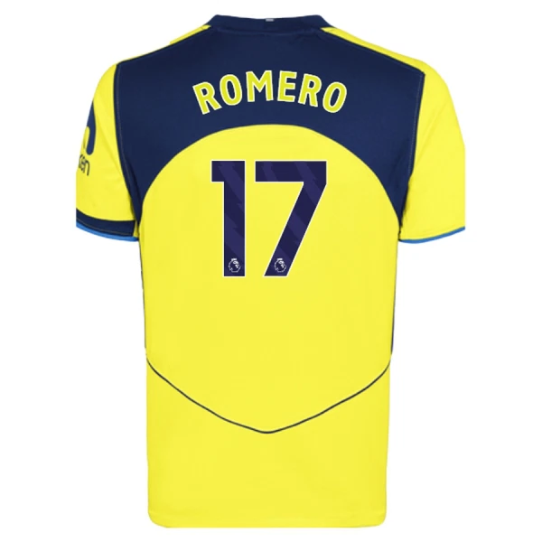 Tottenham Hotspur Romero 17 Pelipaita Lasten Kolmas 2025-26