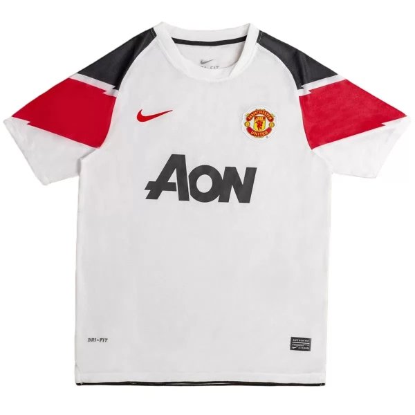 Manchester United 2010-11 Pelipaita Retro Miesten Vieras