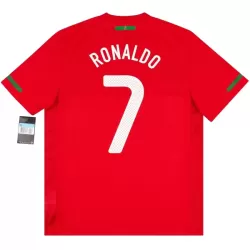 Portugali Ronaldo 7 2010 Pelipaita Retro Miesten Koti Portugali Ronaldo 7 2010 Pelipaita Retro Miesten Koti
