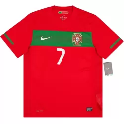 Portugali Ronaldo 7 2010 Pelipaita Retro Miesten Koti
