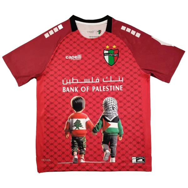 Club Deportivo Palestino Pelipaita Miesten Erityistä 2025 Punainen Club Deportivo Palestino Pelipaita Miesten Erityistä 2025 Punainen