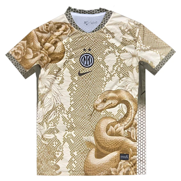 Inter Milan x Snake Pelipaita Miesten Erityistä 2025-26 Inter Milan x Snake Pelipaita Miesten Erityistä 2025-26