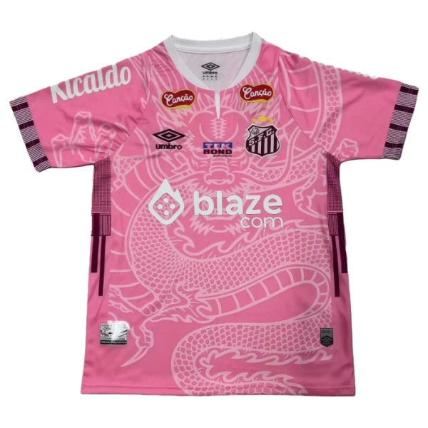 Santos FC Dragon Pelipaita Miesten 2025-26 Pinkki Santos FC Dragon Pelipaita Miesten 2025-26 Pinkki