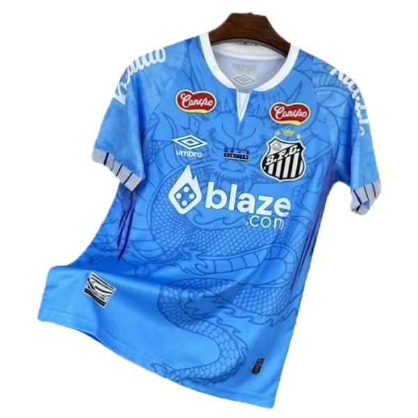 Santos FC Dragon Pelipaita Miesten 2025-26 Sininen Santos FC Dragon Pelipaita Miesten 2025-26 Sininen