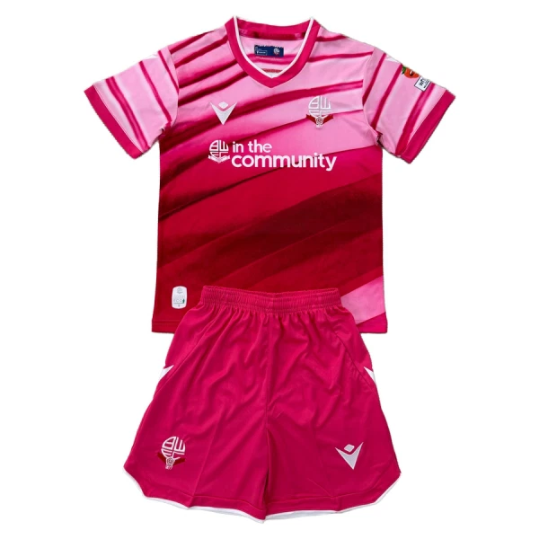 Bolton Wanderers Pelipaita Lasten Kolmas 2025-26 Bolton Wanderers Pelipaita Lasten Kolmas 2025-26