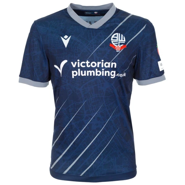 Bolton Wanderers Pelipaita Miesten Vieras 2025-26 Bolton Wanderers Pelipaita Miesten Vieras 2025-26