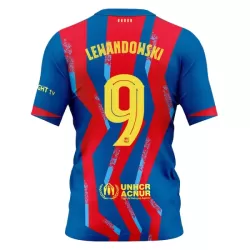 FC Barcelona Lewandowski 9 Pelipaita Miesten Neljäs 2025-26