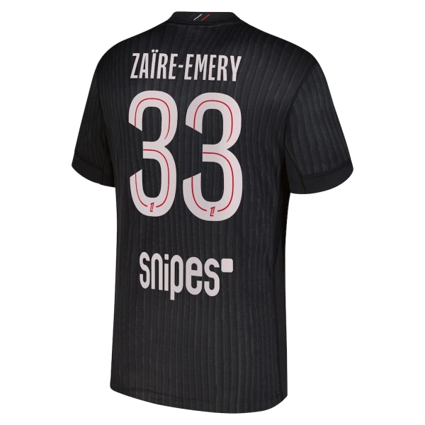 Paris Saint-Germain Zaire-Emery 33 Pelipaita Jordan Miesten Neljäs 2025-26